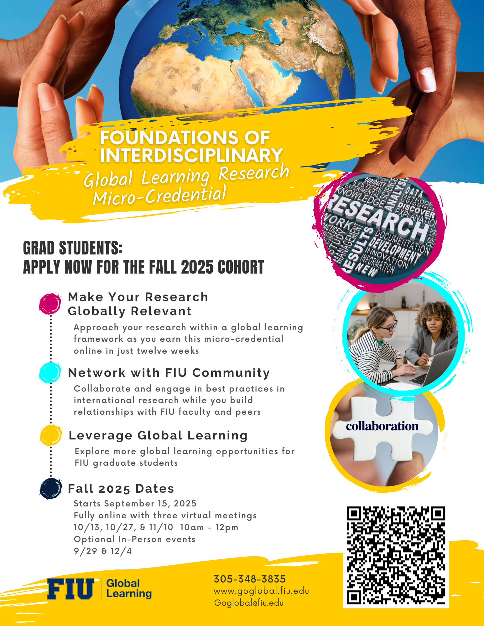 Flyer for upcoming IGLR Cohort